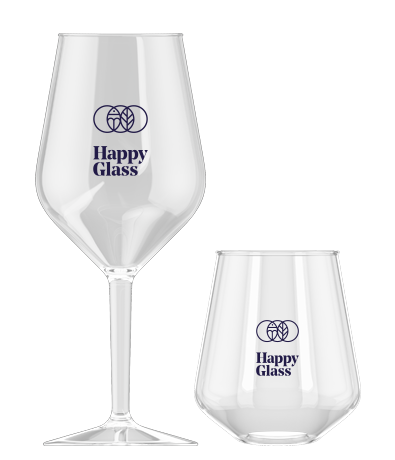HappyGlass | Events | branche events foto Reusable glassware