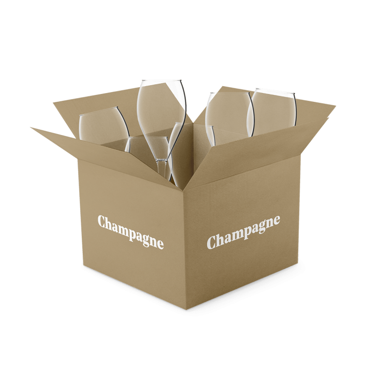 HappyGlass | Cheers again | champagne pakket